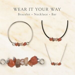 Carnelian & Sunstone Vibe Bar – Confidence • Positivity • Motivation